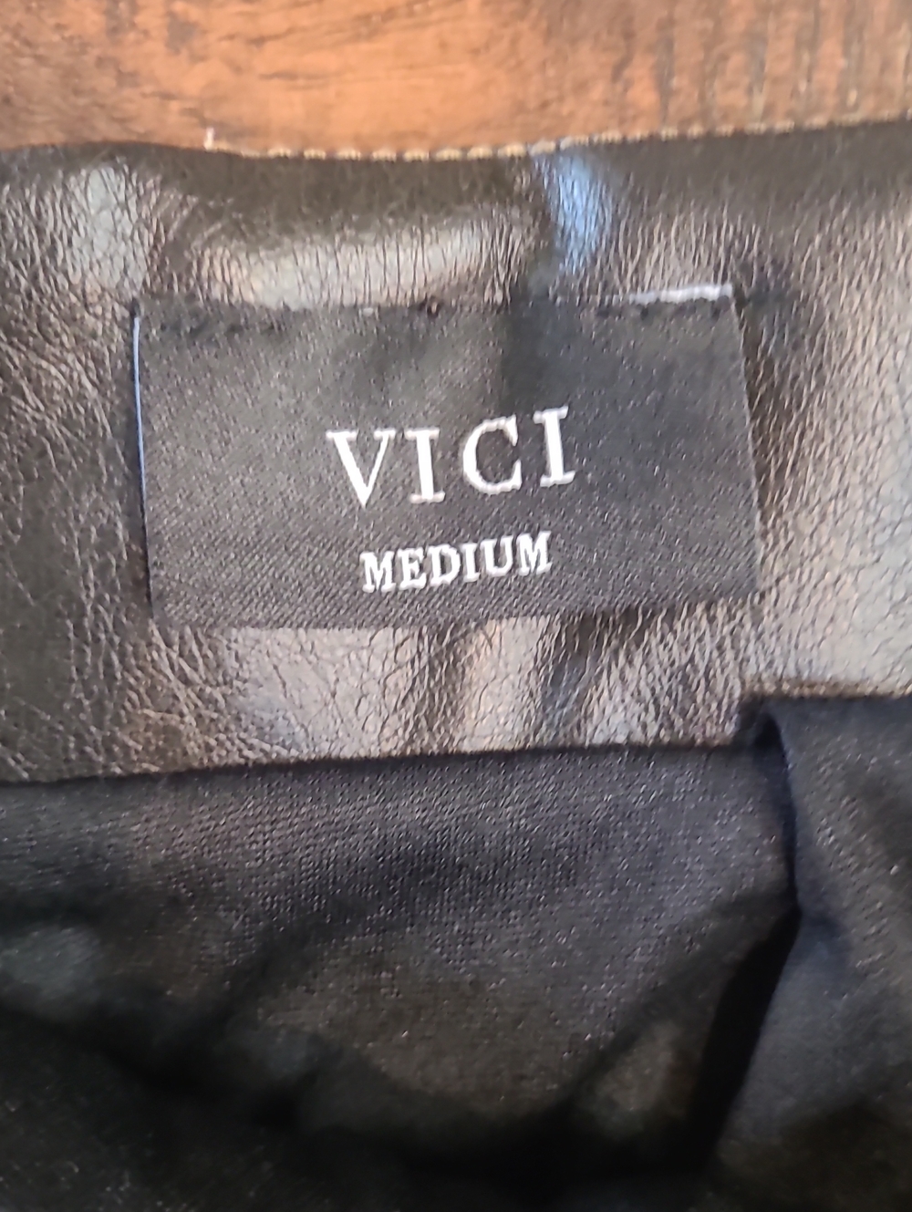 Vici Black Pleated Faux Leatger Pleated Mini Skort Western Party Size M - Picture 5 of 11